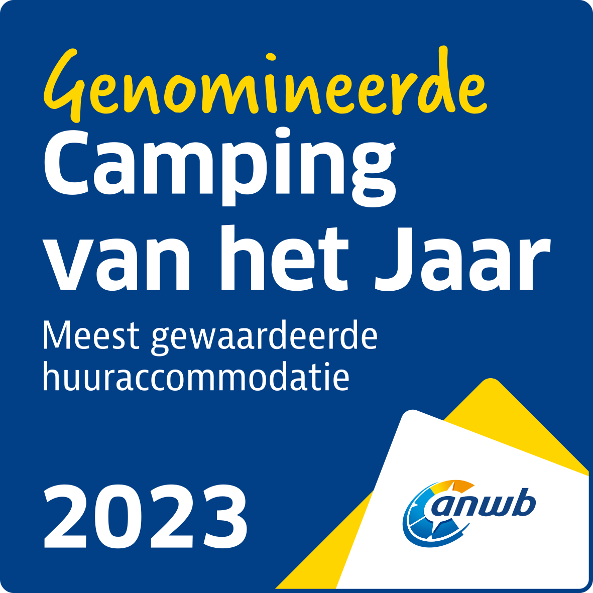 Genomineerde Camping van het Jaar 2023 huur